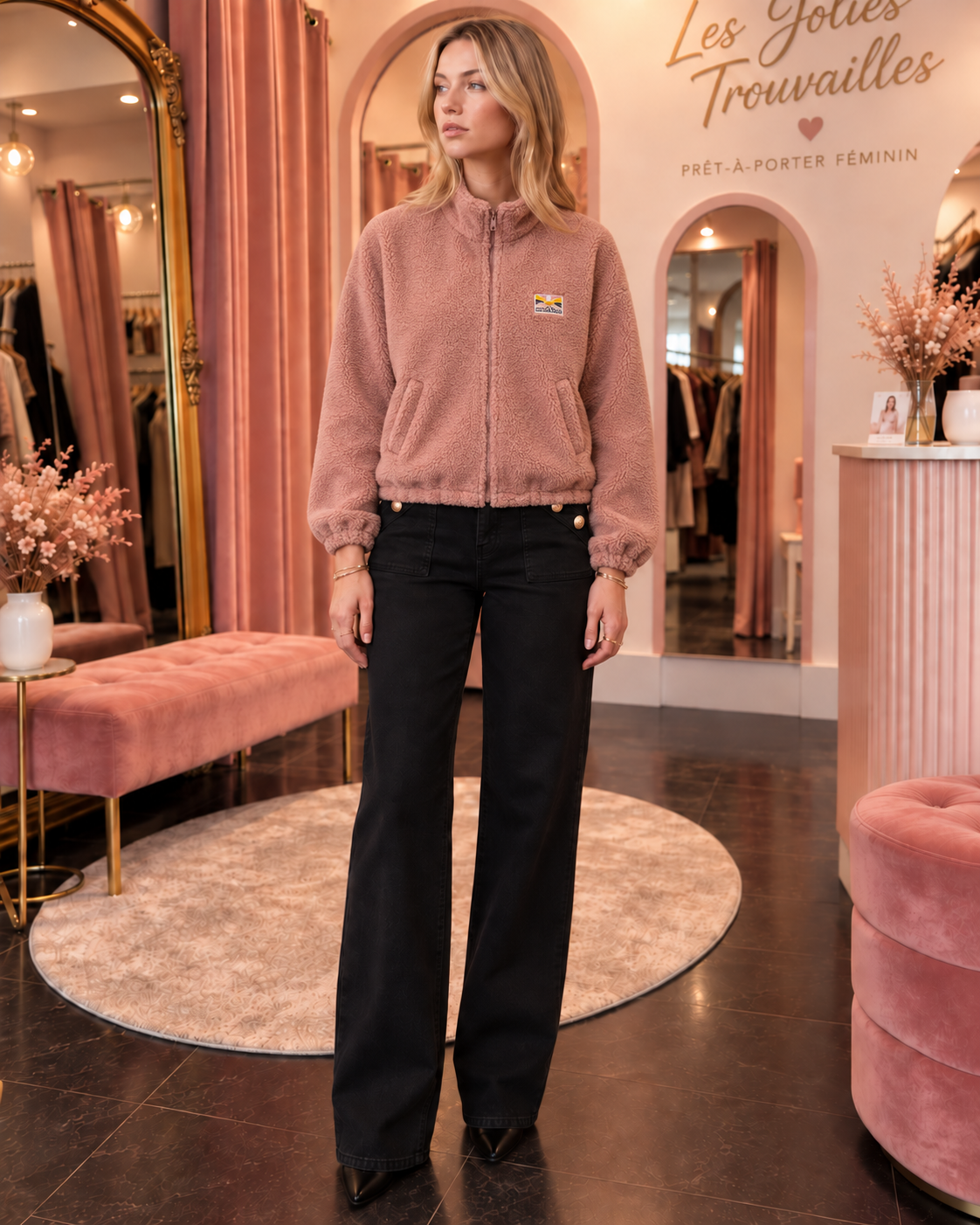 Veste polaire douce zippée femme – Plusieurs coloris