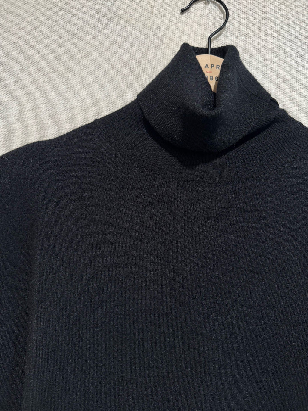 Pull col roulé fin