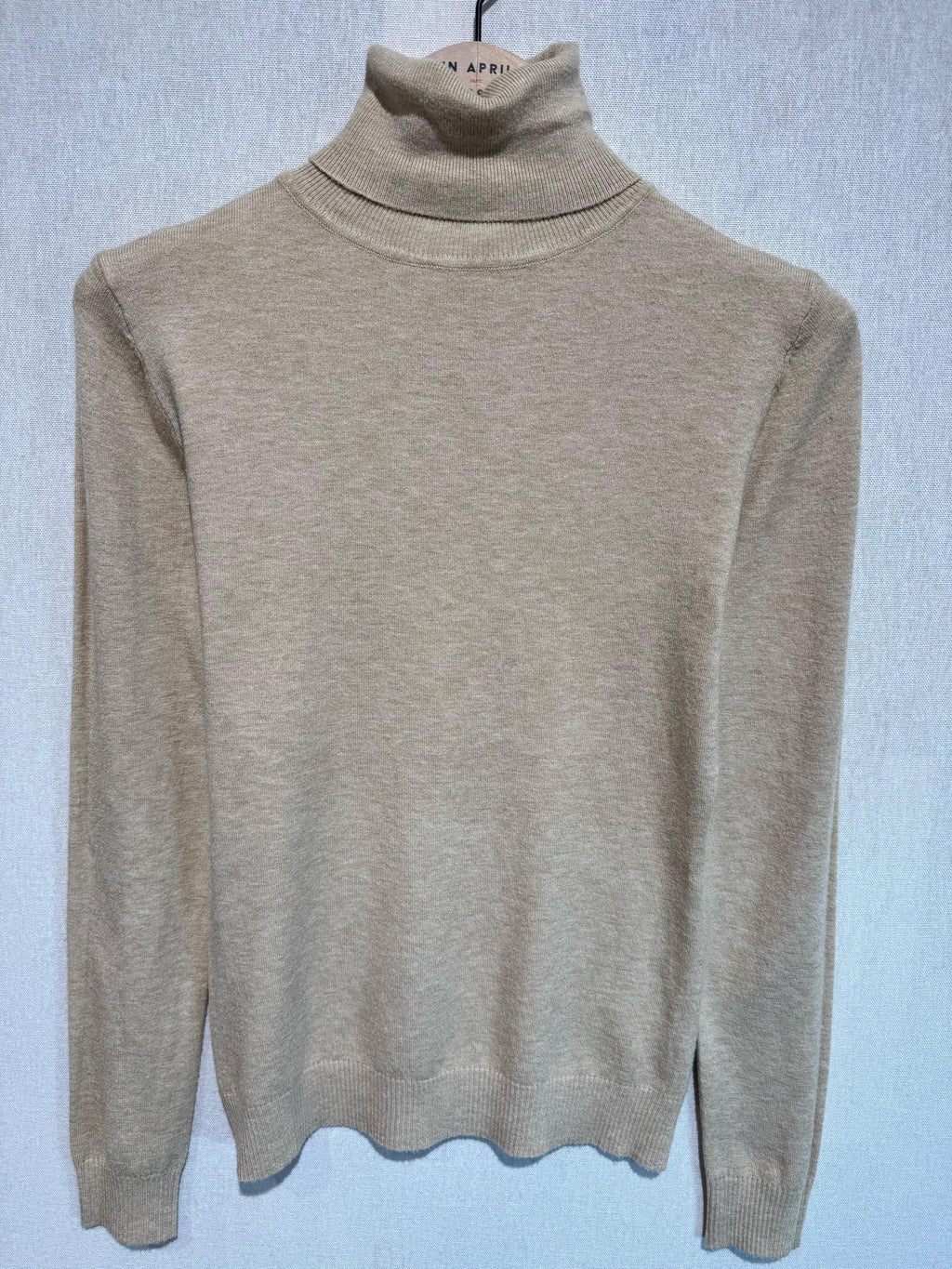 Pull col roulé fin