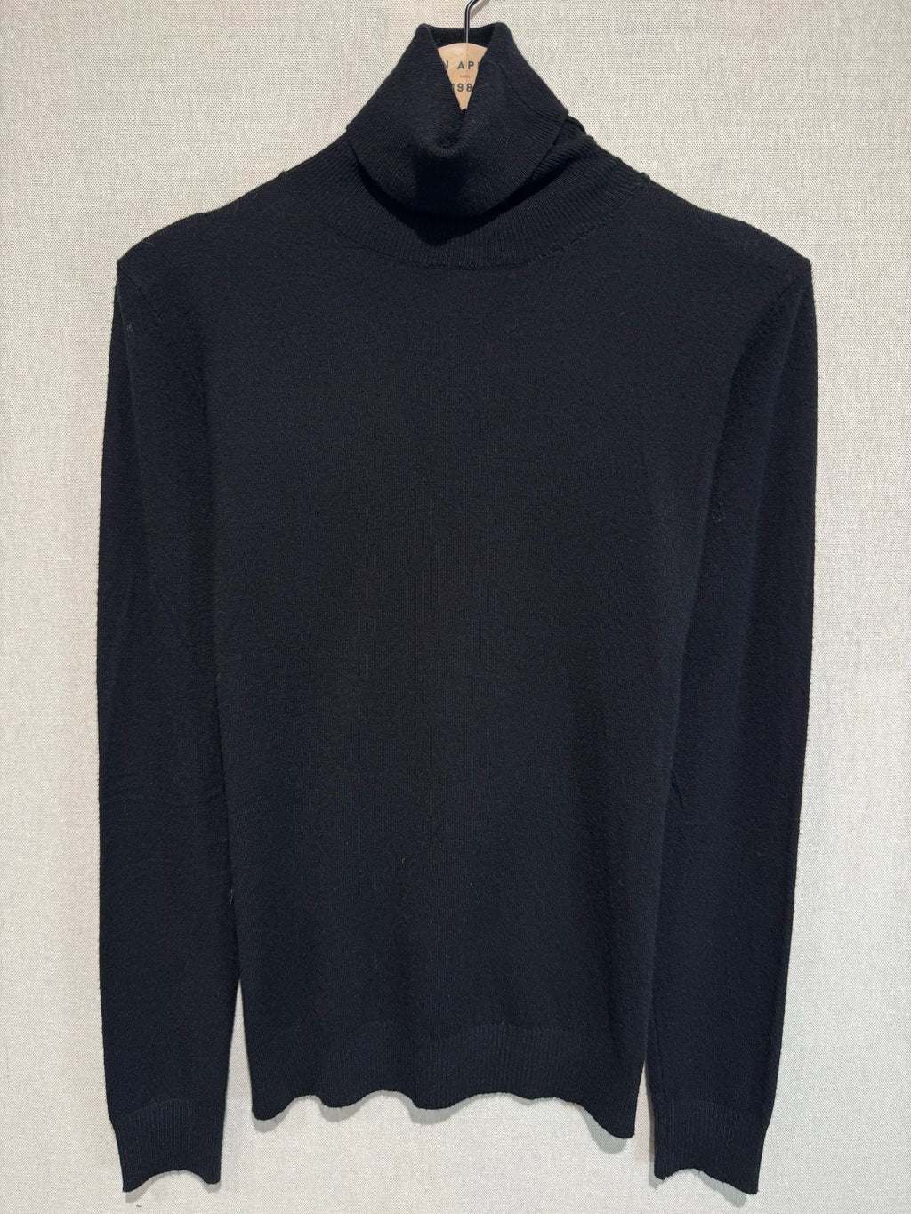 Pull col roulé fin