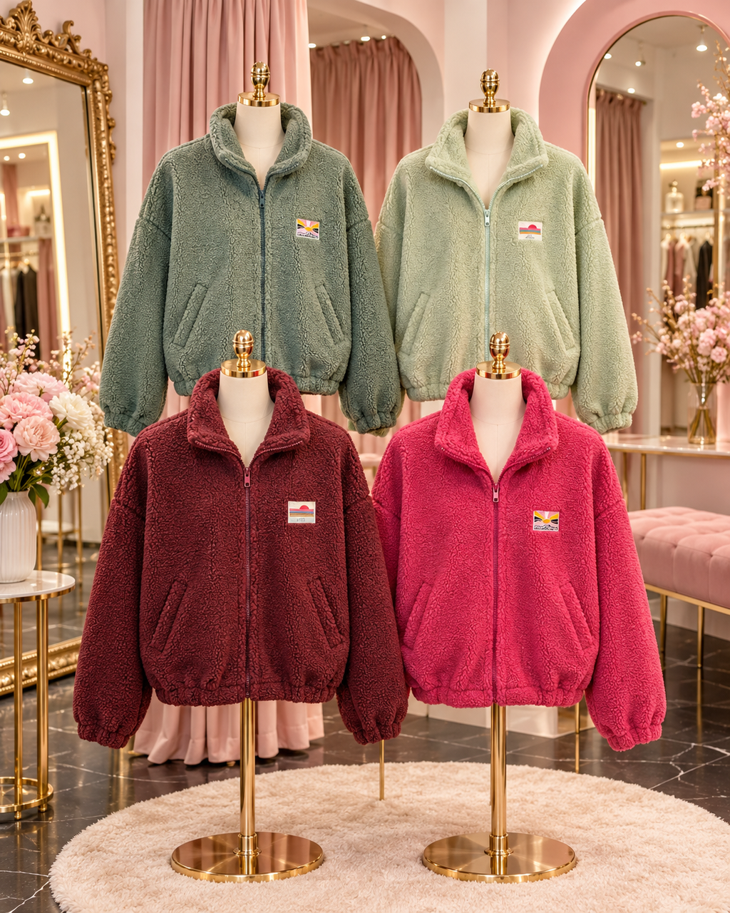 Veste polaire douce zippée femme – Plusieurs coloris